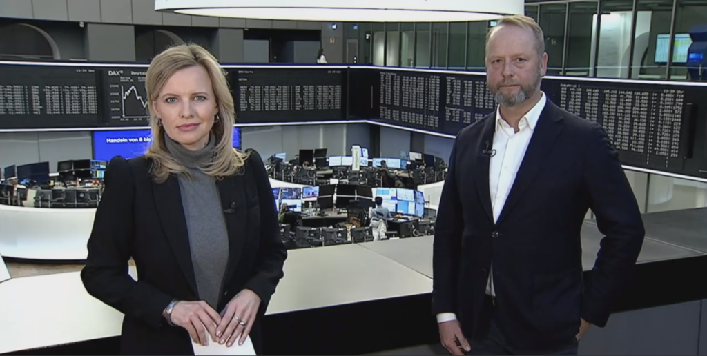 Henning Gebhardt zu Gast in der Telebörse bei n-tv über Krypto-EFTS